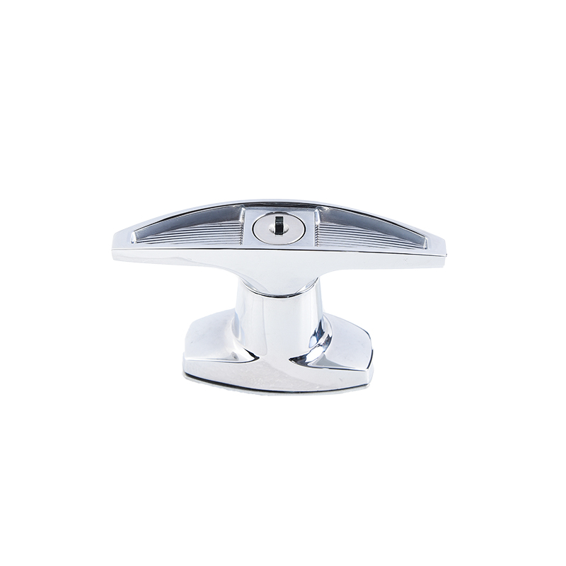MS316-1 311g চকচকে ক্রোম হ্যান্ডেল ইন্ডাস্ট্রিয়াল হ্যান্ডেল লক সন্নিবেশ সহ
