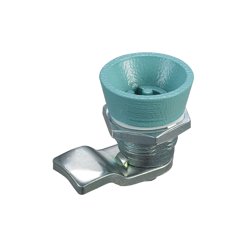 MS705-K01 ময়ূর সবুজ স্প্রে প্লাস্টিক হ্যান্ডেল নলাকার তালা