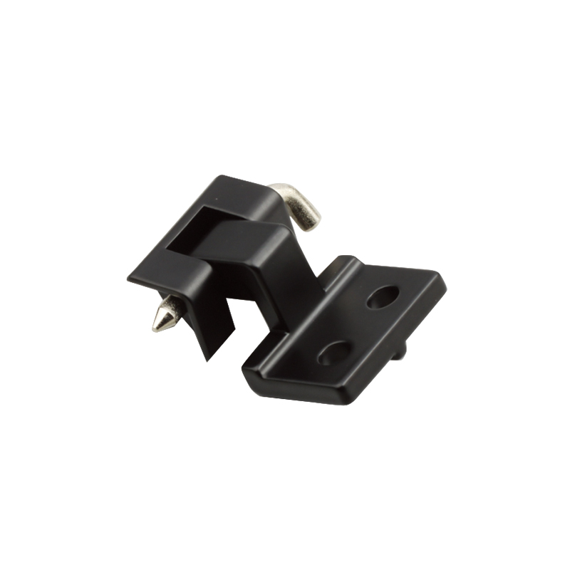 CL255 127g 2mm ডোর প্যানেল স্প্রে-পেইন্ট করা কালো জিঙ্ক অ্যালয় ক্যাসেটের কব্জা