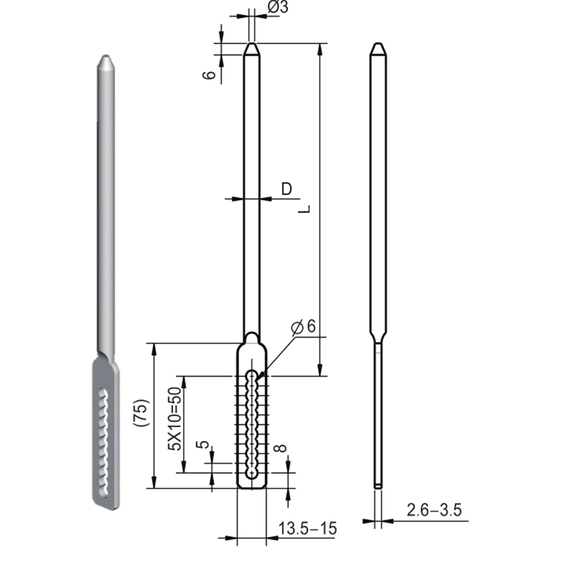 LG003 ইন্ডাস্ট্রিয়াল কানেক্টিং রড এক্সেসরিজ